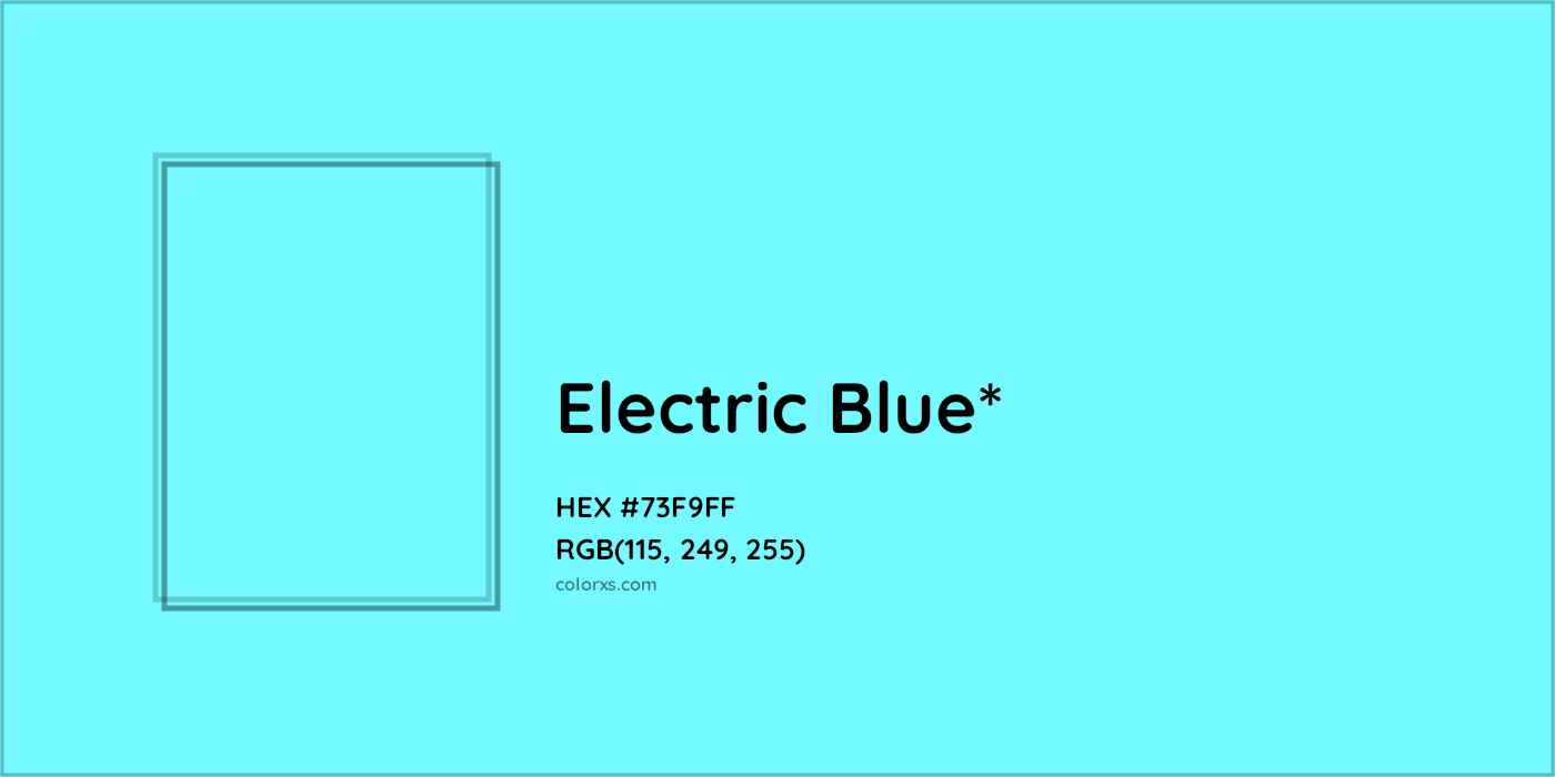 HEX #73F9FF Color Name, Color Code, Palettes, Similar Paints, Images