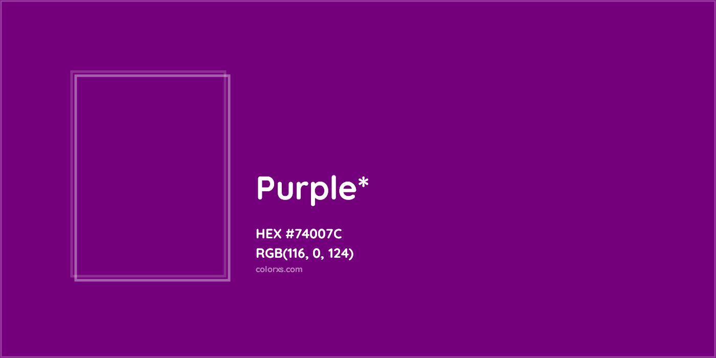 HEX #74007C Color Name, Color Code, Palettes, Similar Paints, Images