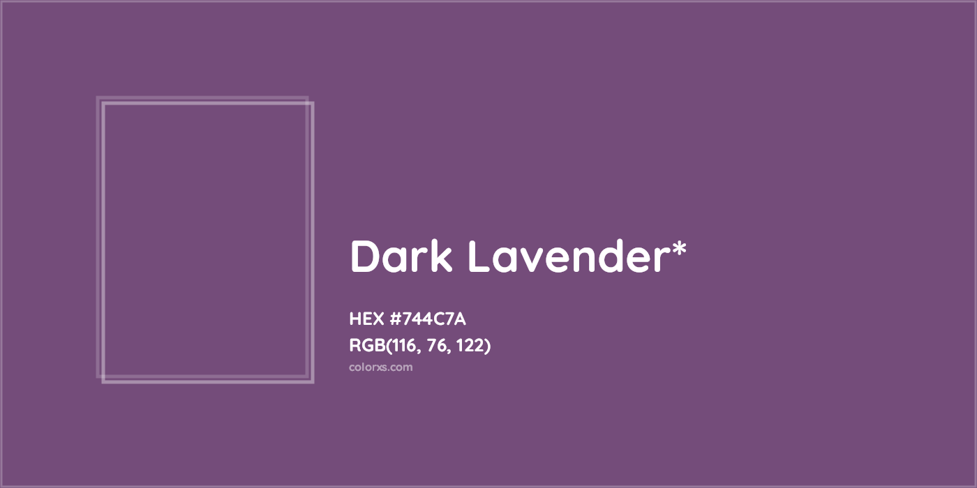 HEX #744C7A Color Name, Color Code, Palettes, Similar Paints, Images