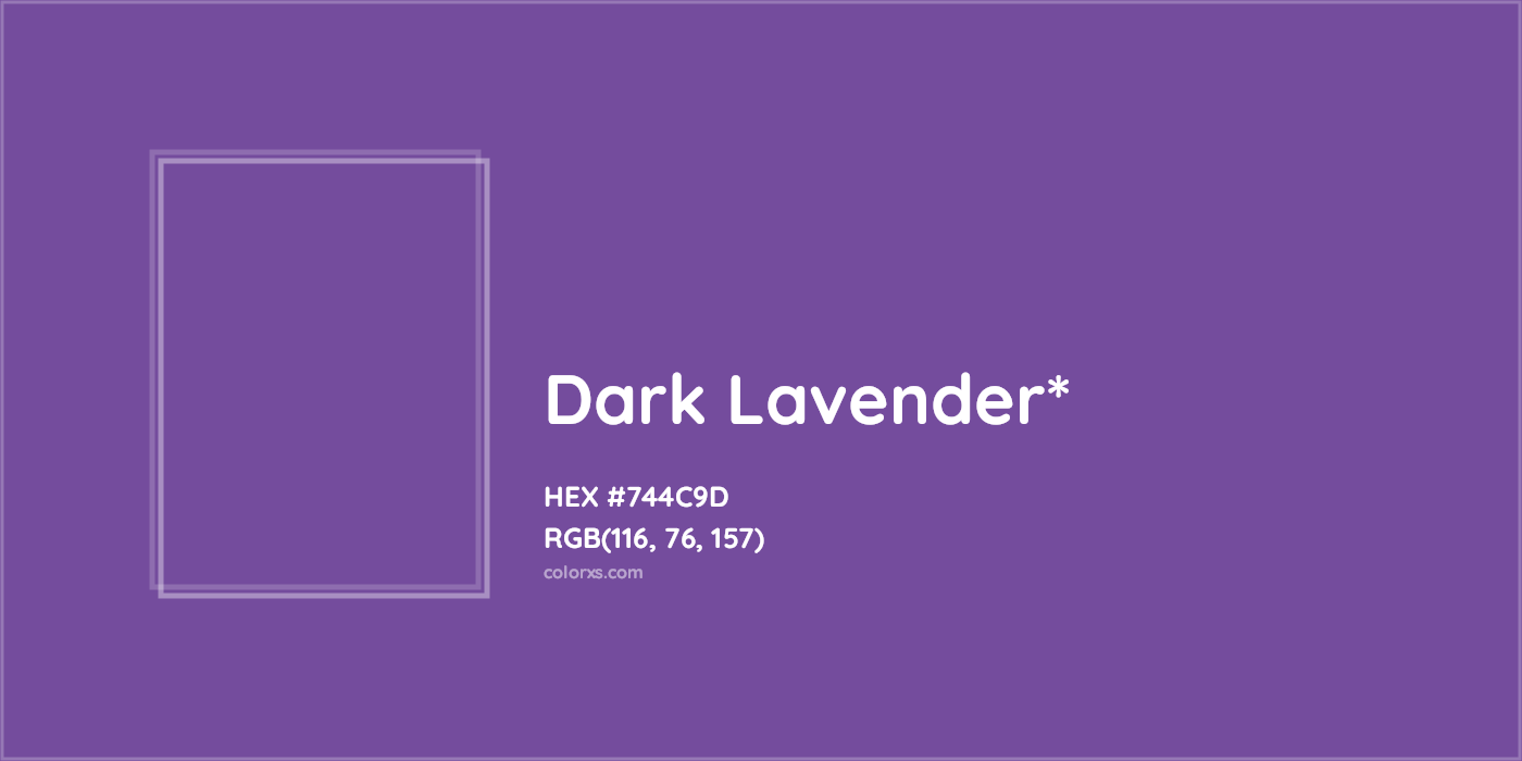 HEX #744C9D Color Name, Color Code, Palettes, Similar Paints, Images