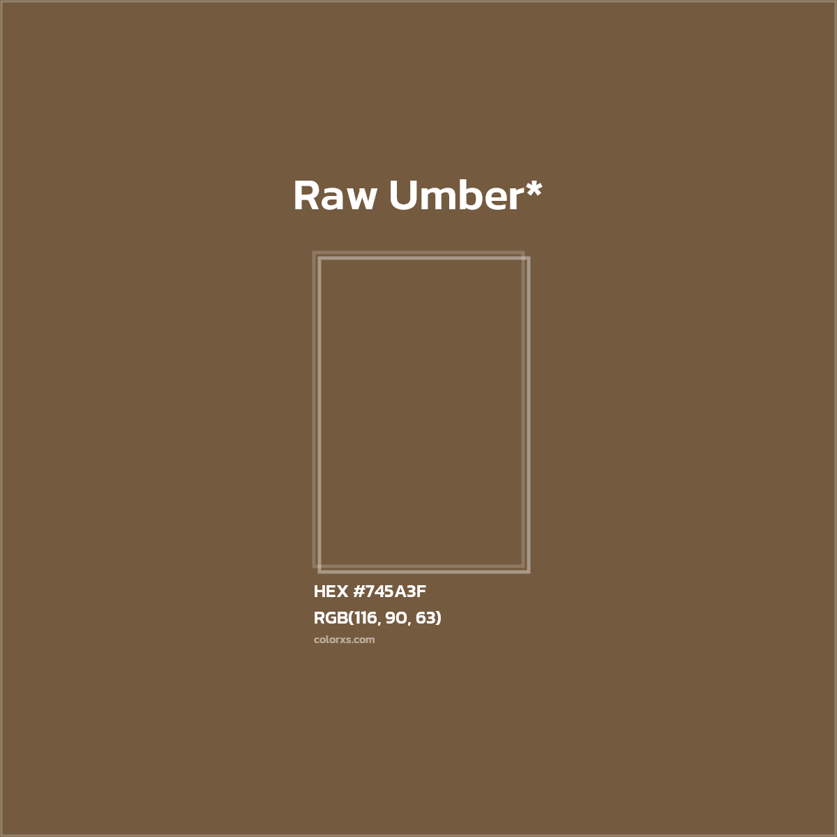 HEX #745A3F Color Name, Color Code, Palettes, Similar Paints, Images