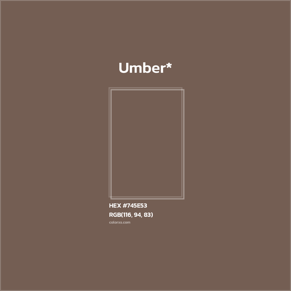 HEX #745E53 Color Name, Color Code, Palettes, Similar Paints, Images