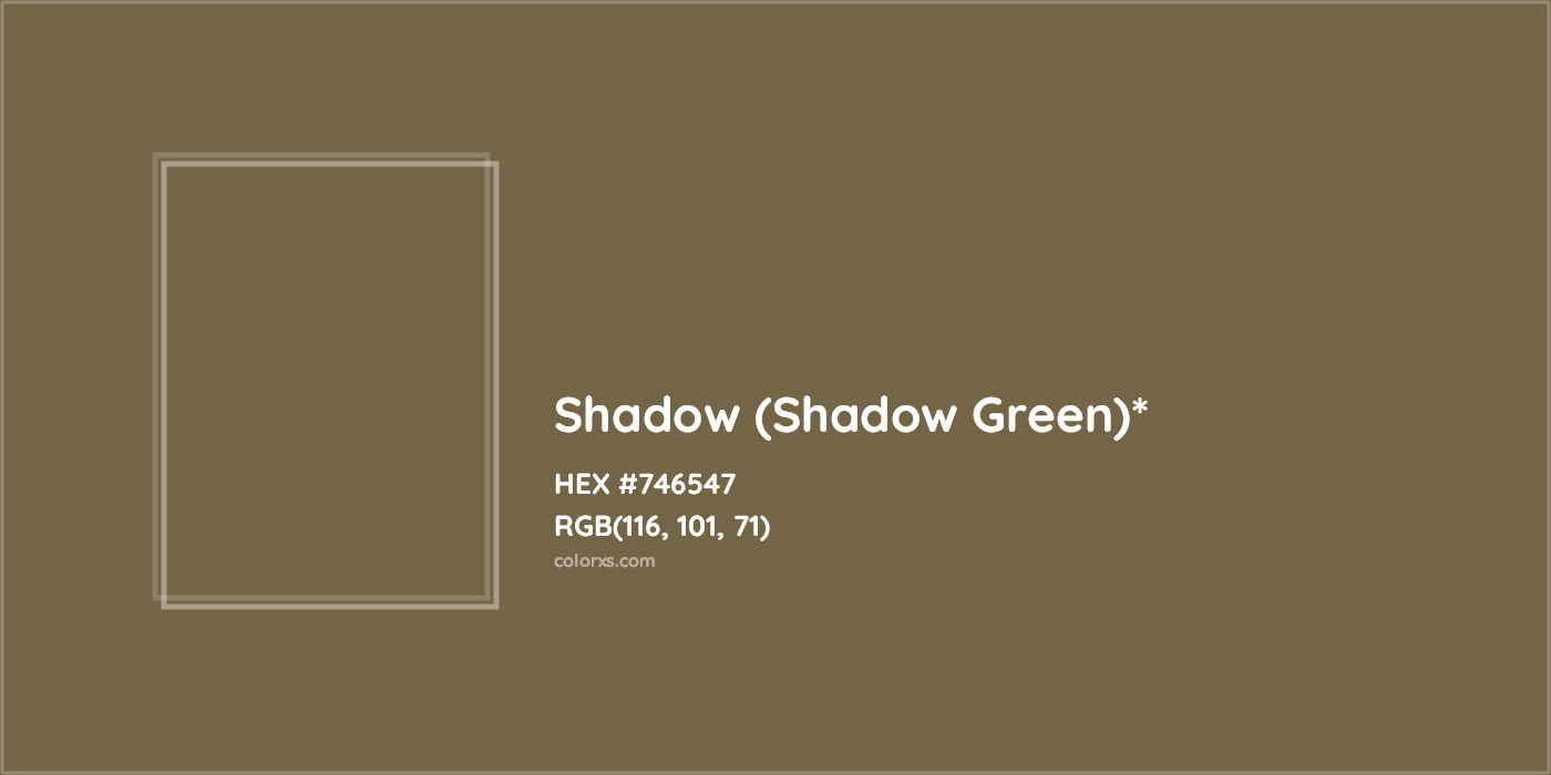 HEX #746547 Color Name, Color Code, Palettes, Similar Paints, Images
