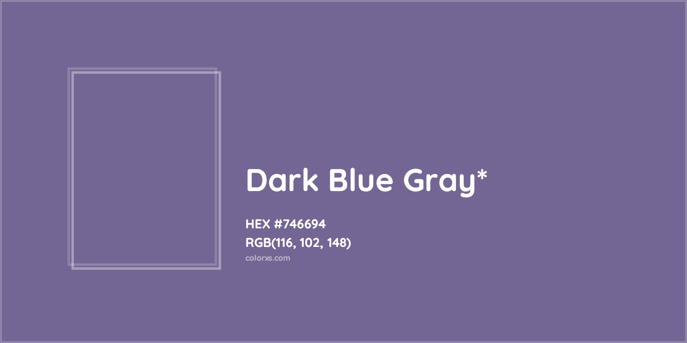 HEX #746694 Color Name, Color Code, Palettes, Similar Paints, Images