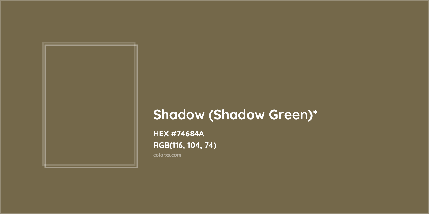 HEX #74684A Color Name, Color Code, Palettes, Similar Paints, Images