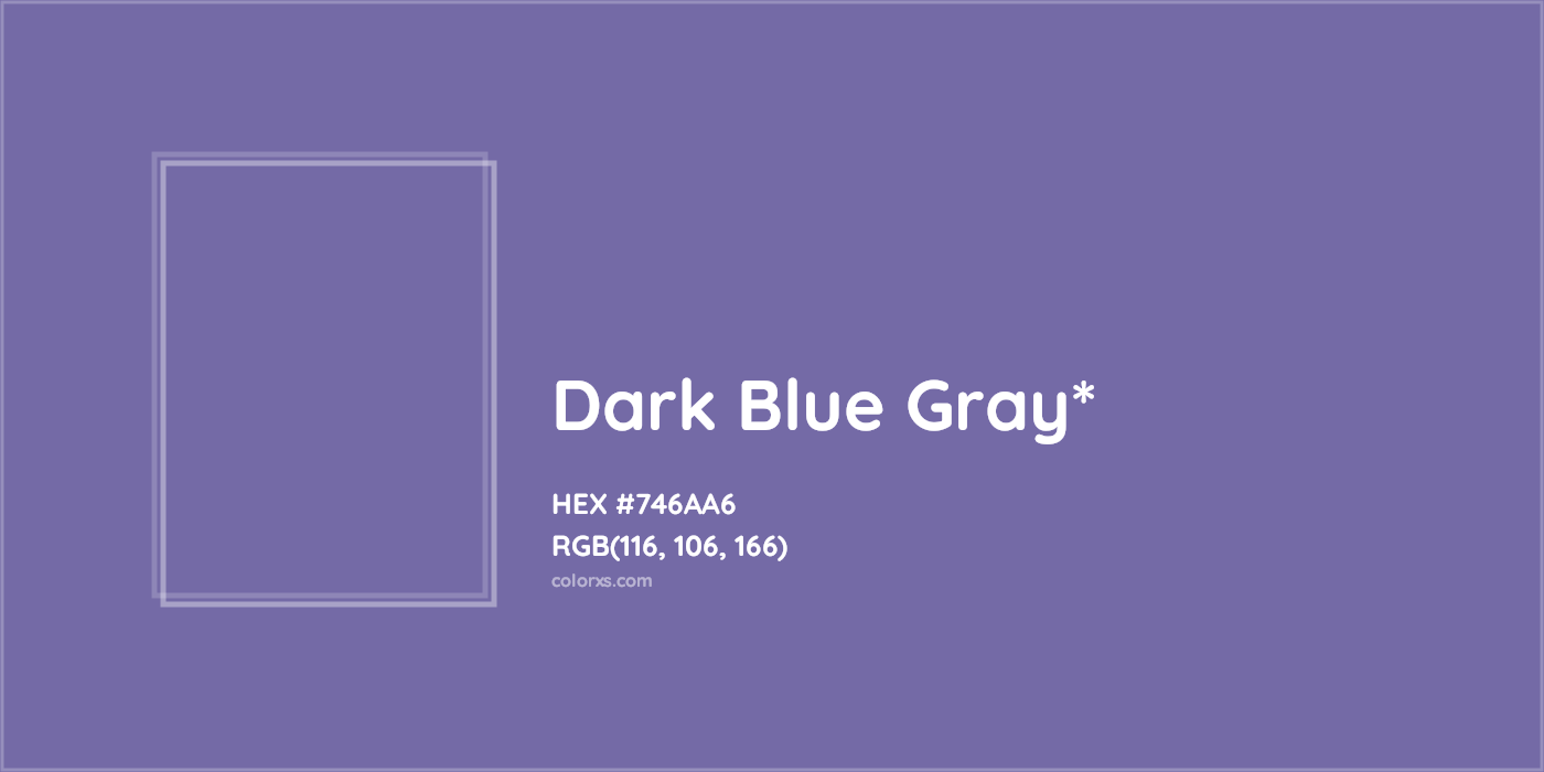 HEX #746AA6 Color Name, Color Code, Palettes, Similar Paints, Images