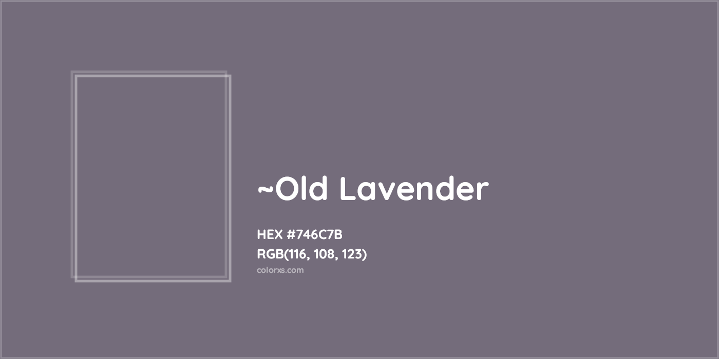 HEX #746C7B Color Name, Color Code, Palettes, Similar Paints, Images