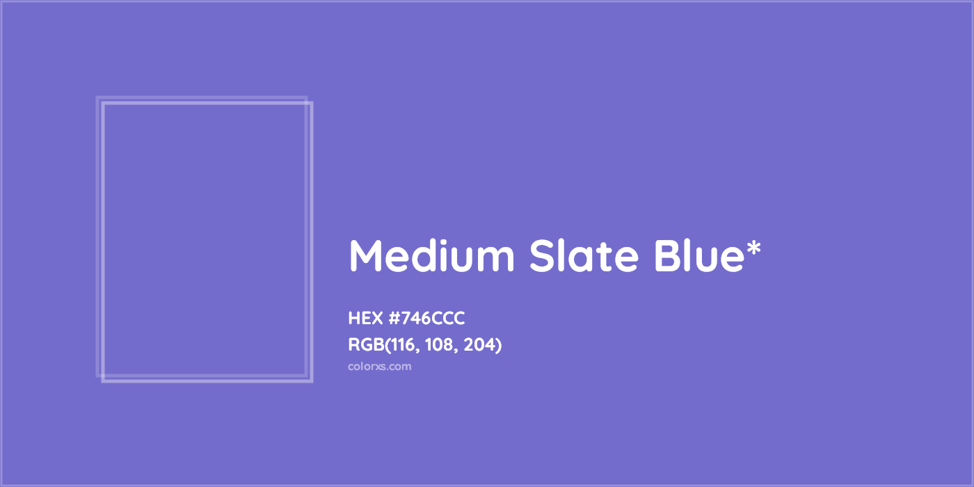 HEX #746CCC Color Name, Color Code, Palettes, Similar Paints, Images
