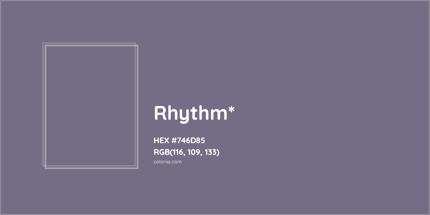 HEX #746D85 Color Name, Color Code, Palettes, Similar Paints, Images