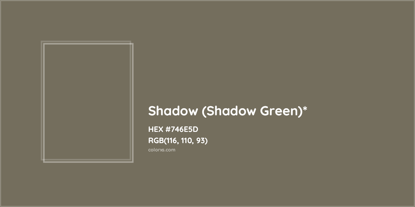 HEX #746E5D Color Name, Color Code, Palettes, Similar Paints, Images