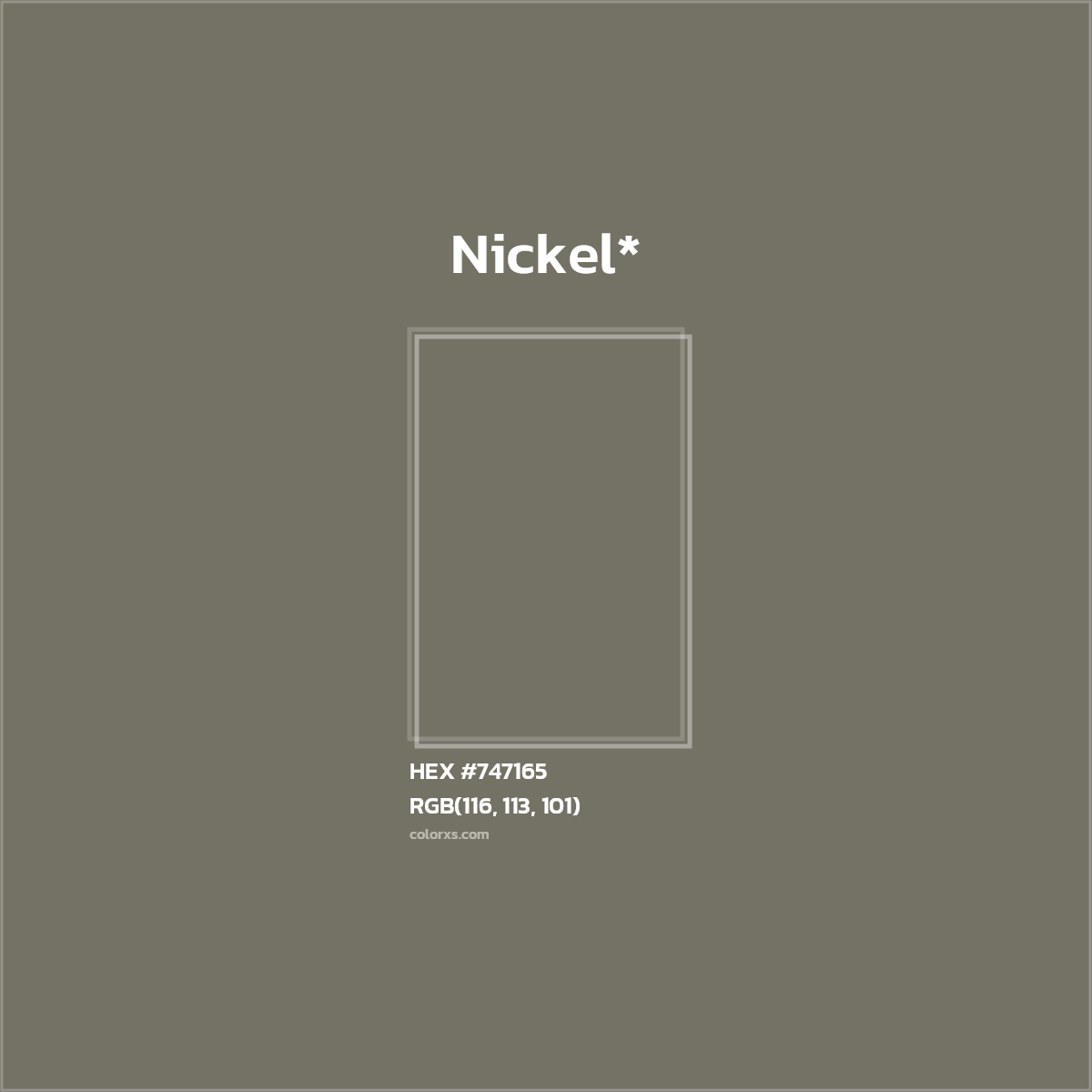 HEX #747165 Color Name, Color Code, Palettes, Similar Paints, Images
