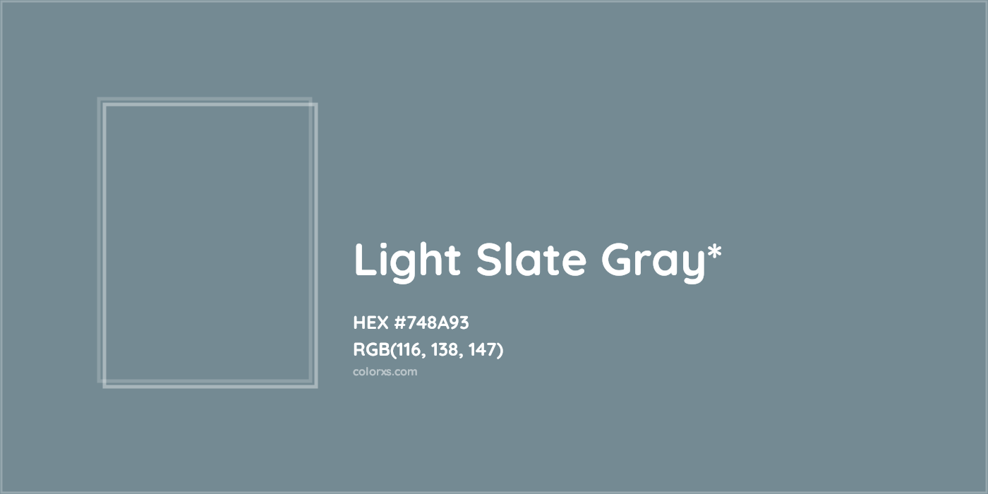 HEX #748A93 Color Name, Color Code, Palettes, Similar Paints, Images