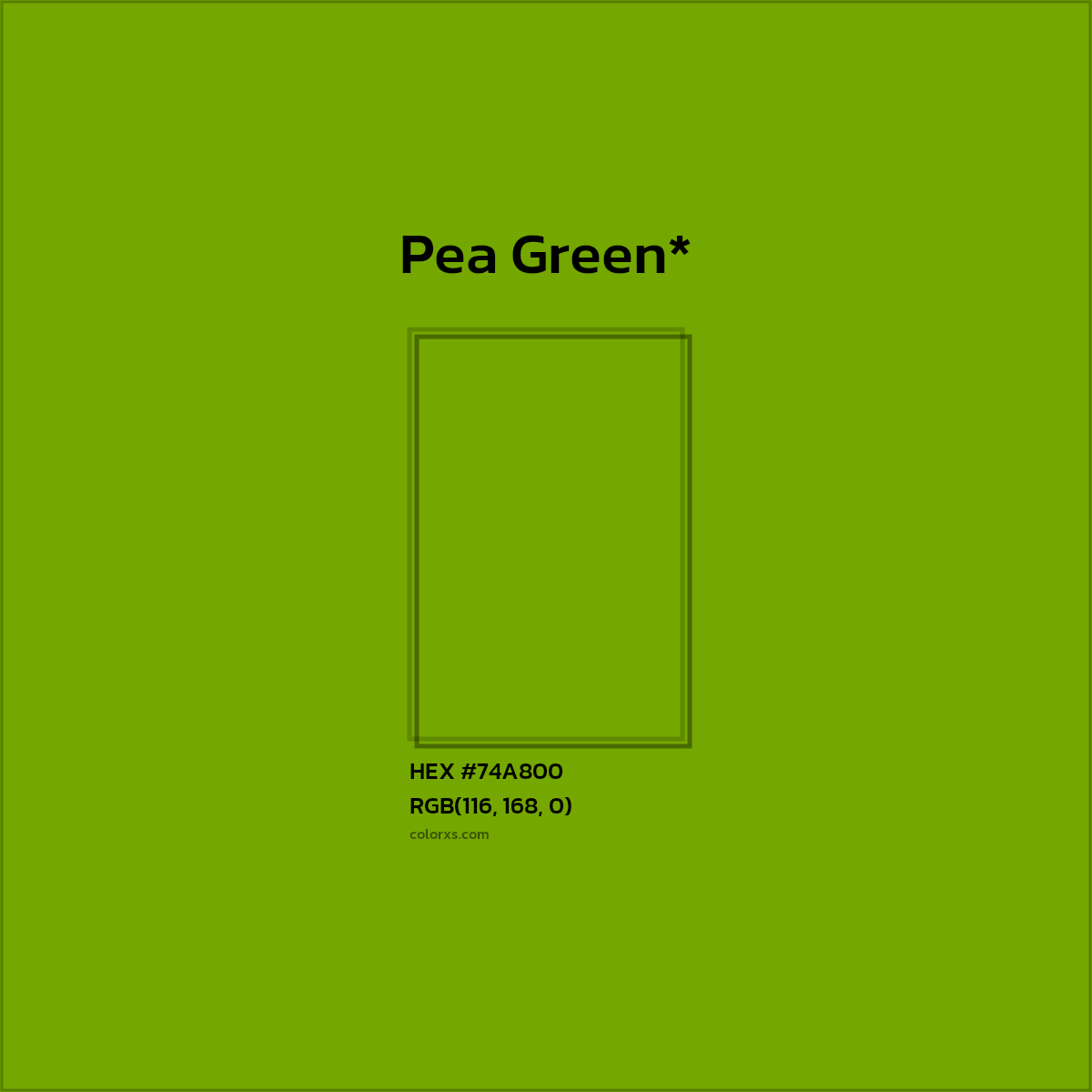 HEX #74A800 Color Name, Color Code, Palettes, Similar Paints, Images