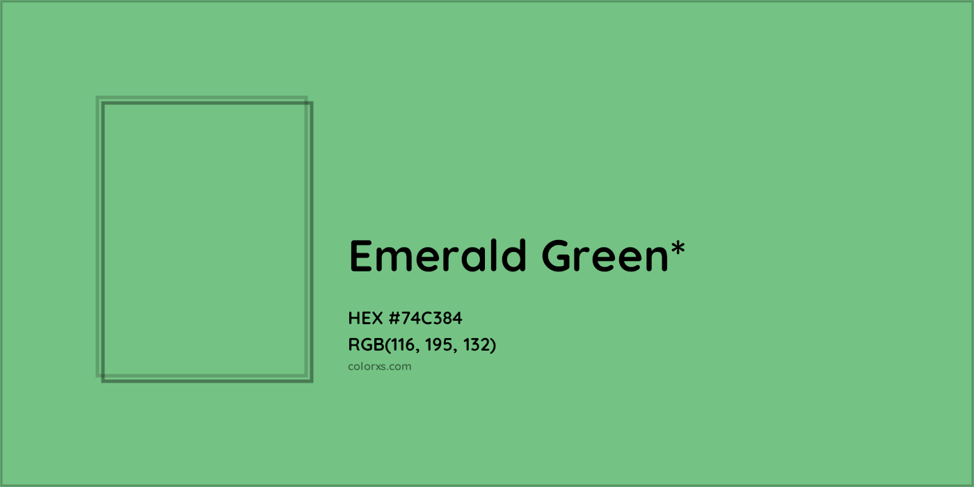 HEX #74C384 Color Name, Color Code, Palettes, Similar Paints, Images