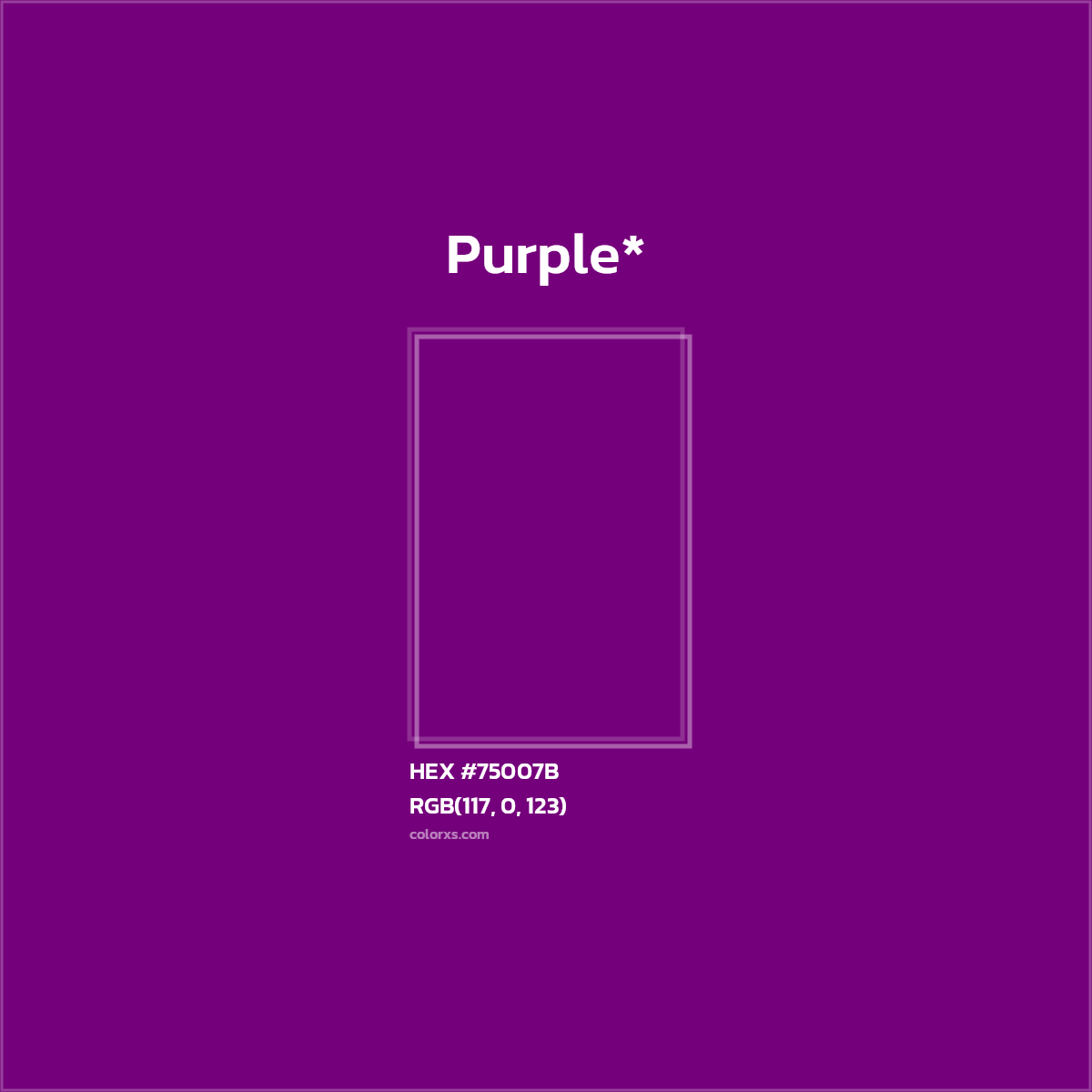 HEX #75007B Color Name, Color Code, Palettes, Similar Paints, Images