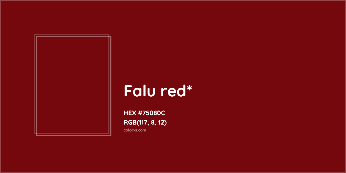 HEX #75080C Color Name, Color Code, Palettes, Similar Paints, Images