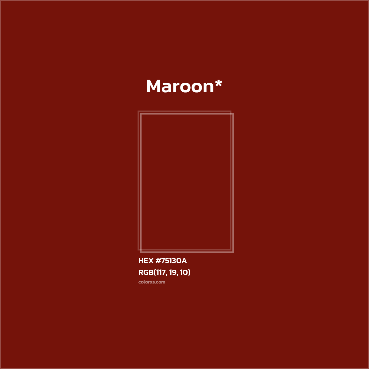 HEX #75130A Color Name, Color Code, Palettes, Similar Paints, Images