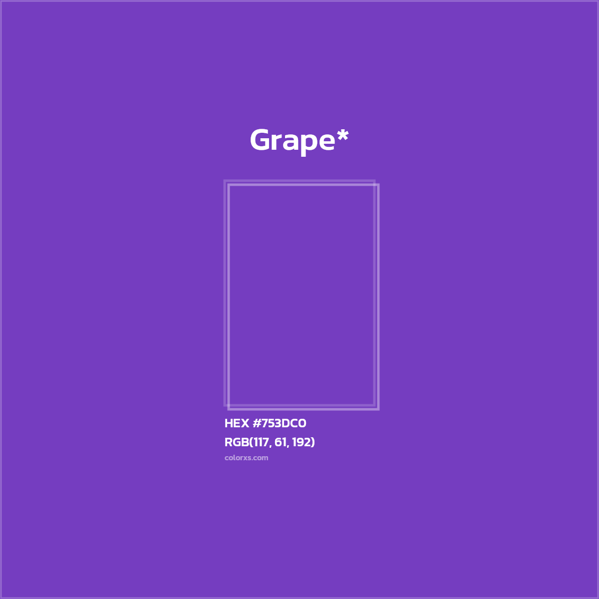 HEX #753DC0 Color Name, Color Code, Palettes, Similar Paints, Images