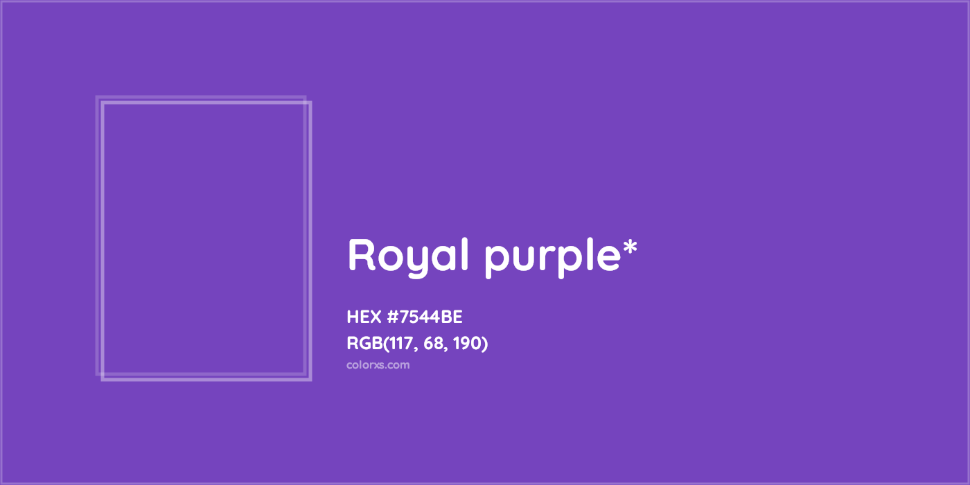 HEX #7544BE Color Name, Color Code, Palettes, Similar Paints, Images
