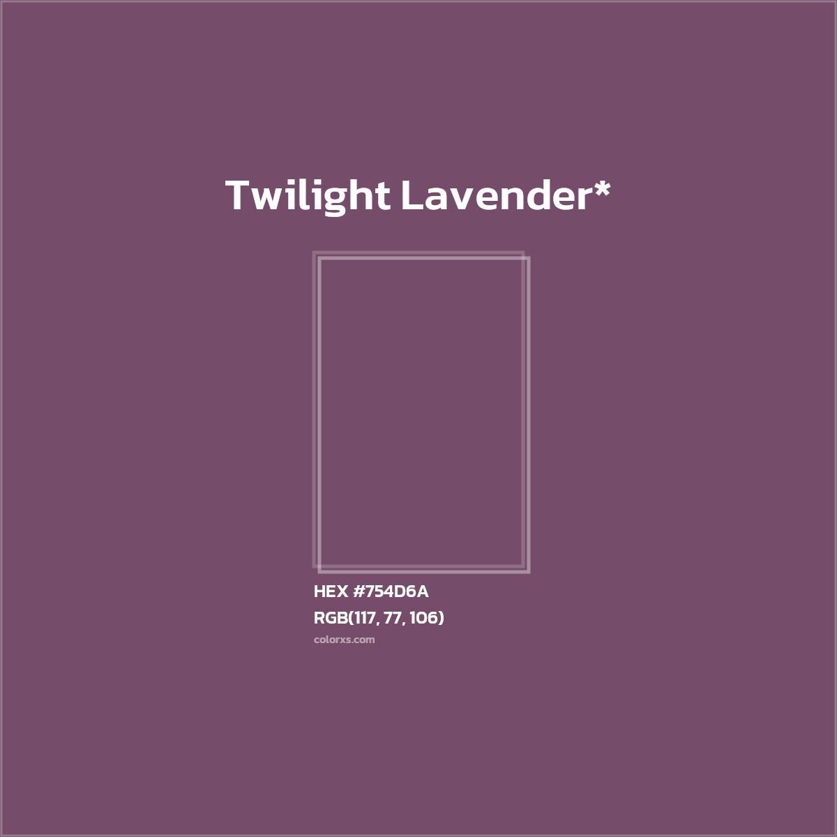 HEX #754D6A Color Name, Color Code, Palettes, Similar Paints, Images