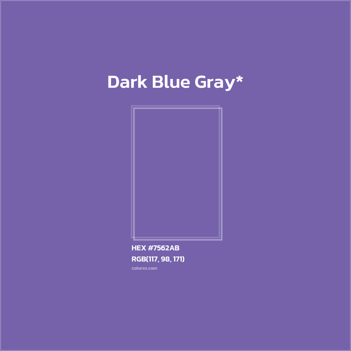 HEX #7562AB Color Name, Color Code, Palettes, Similar Paints, Images