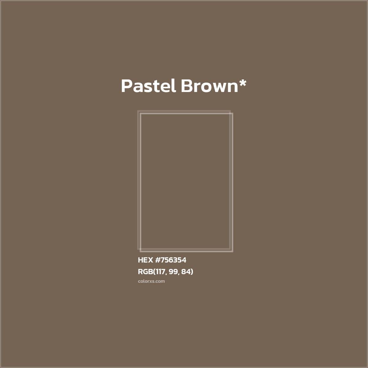 HEX #756354 Color Name, Color Code, Palettes, Similar Paints, Images