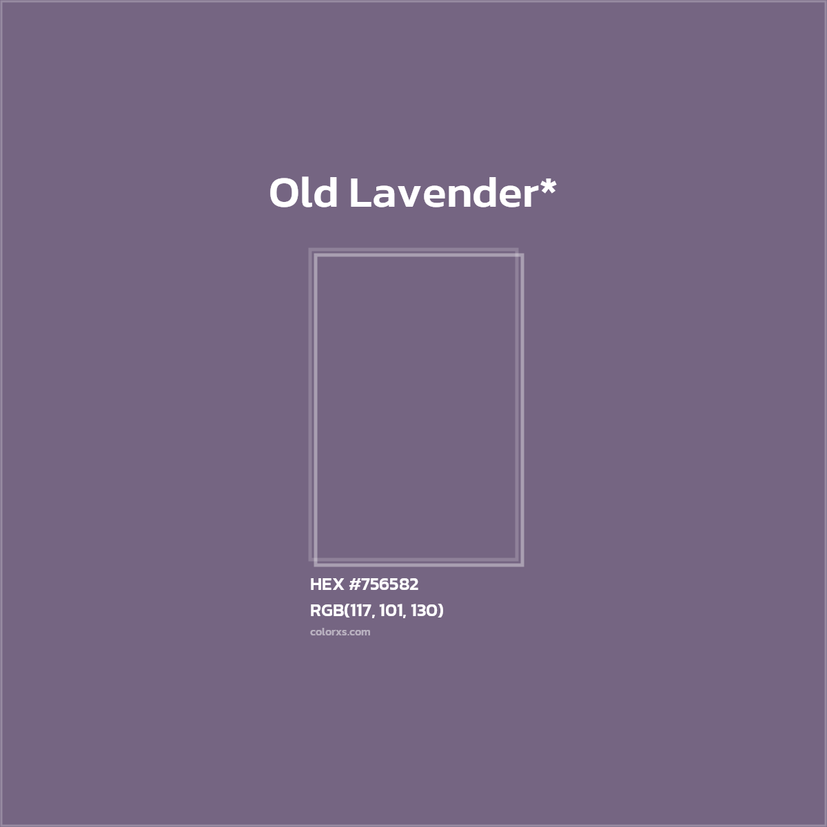 HEX #756582 Color Name, Color Code, Palettes, Similar Paints, Images