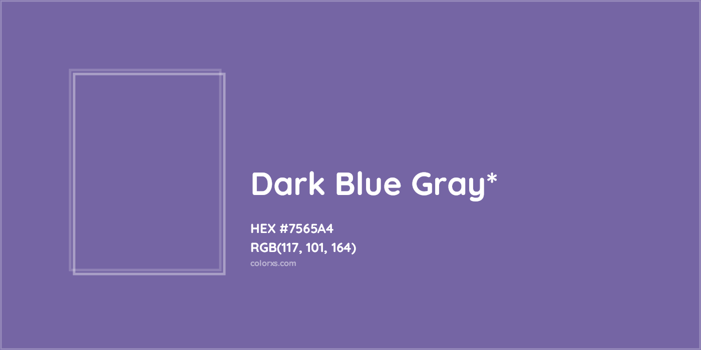 HEX #7565A4 Color Name, Color Code, Palettes, Similar Paints, Images