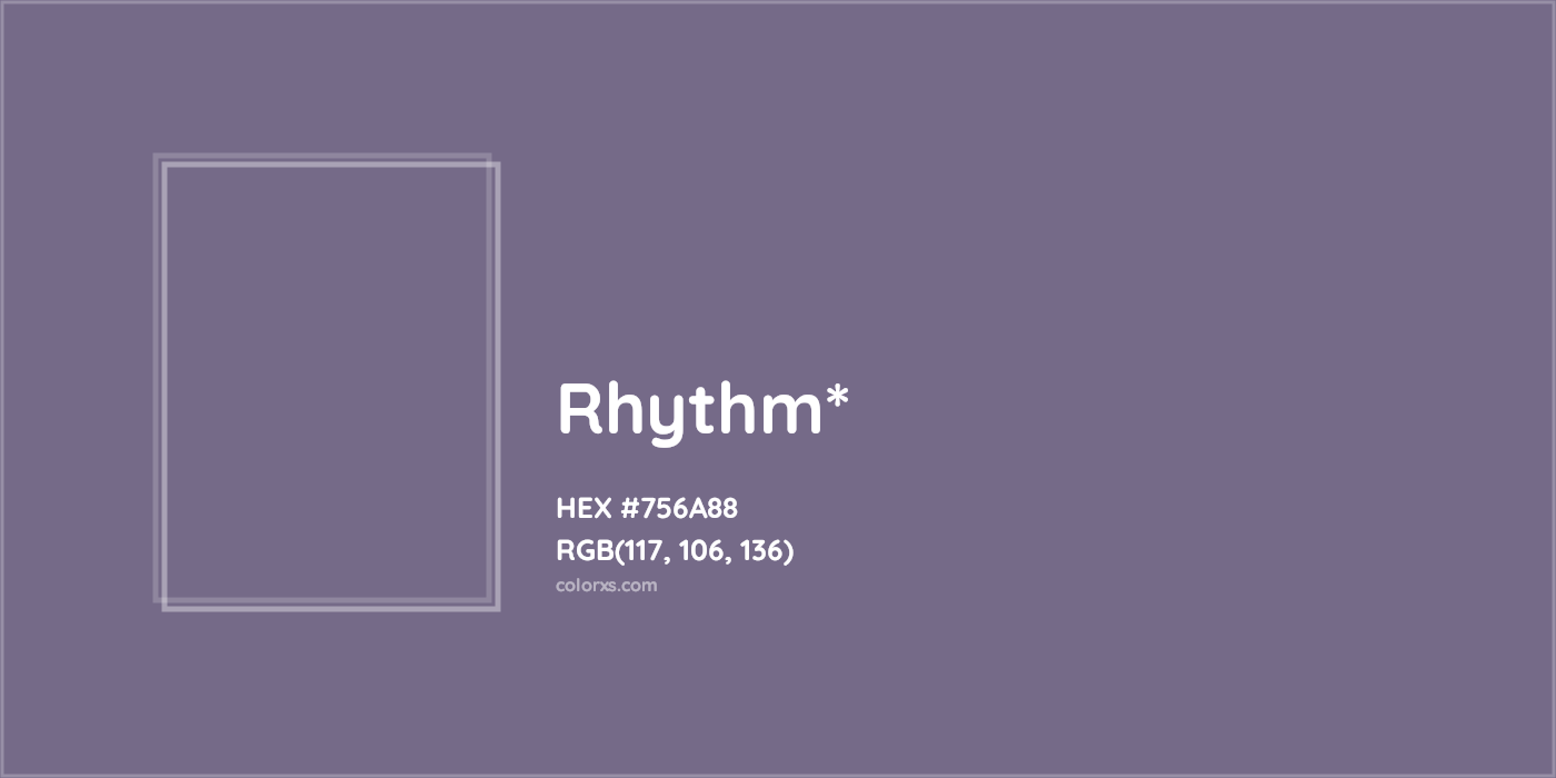 HEX #756A88 Color Name, Color Code, Palettes, Similar Paints, Images
