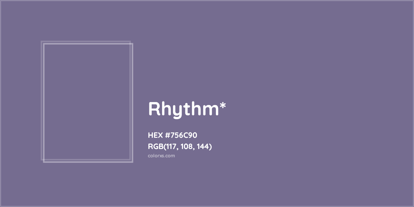 HEX #756C90 Color Name, Color Code, Palettes, Similar Paints, Images