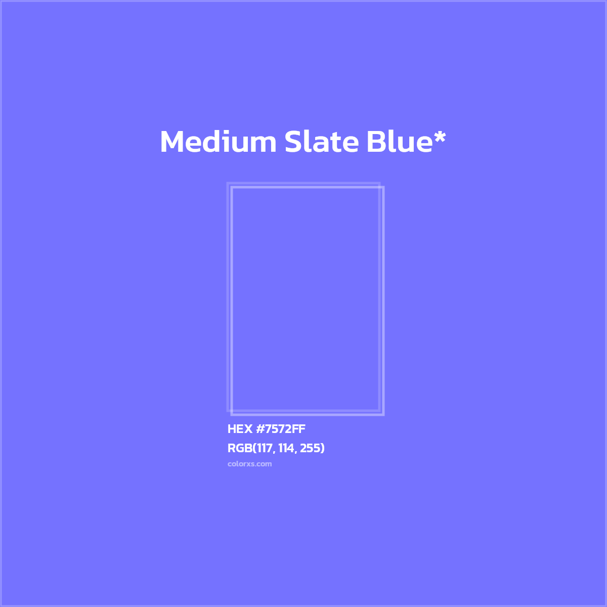 HEX #7572FF Color Name, Color Code, Palettes, Similar Paints, Images