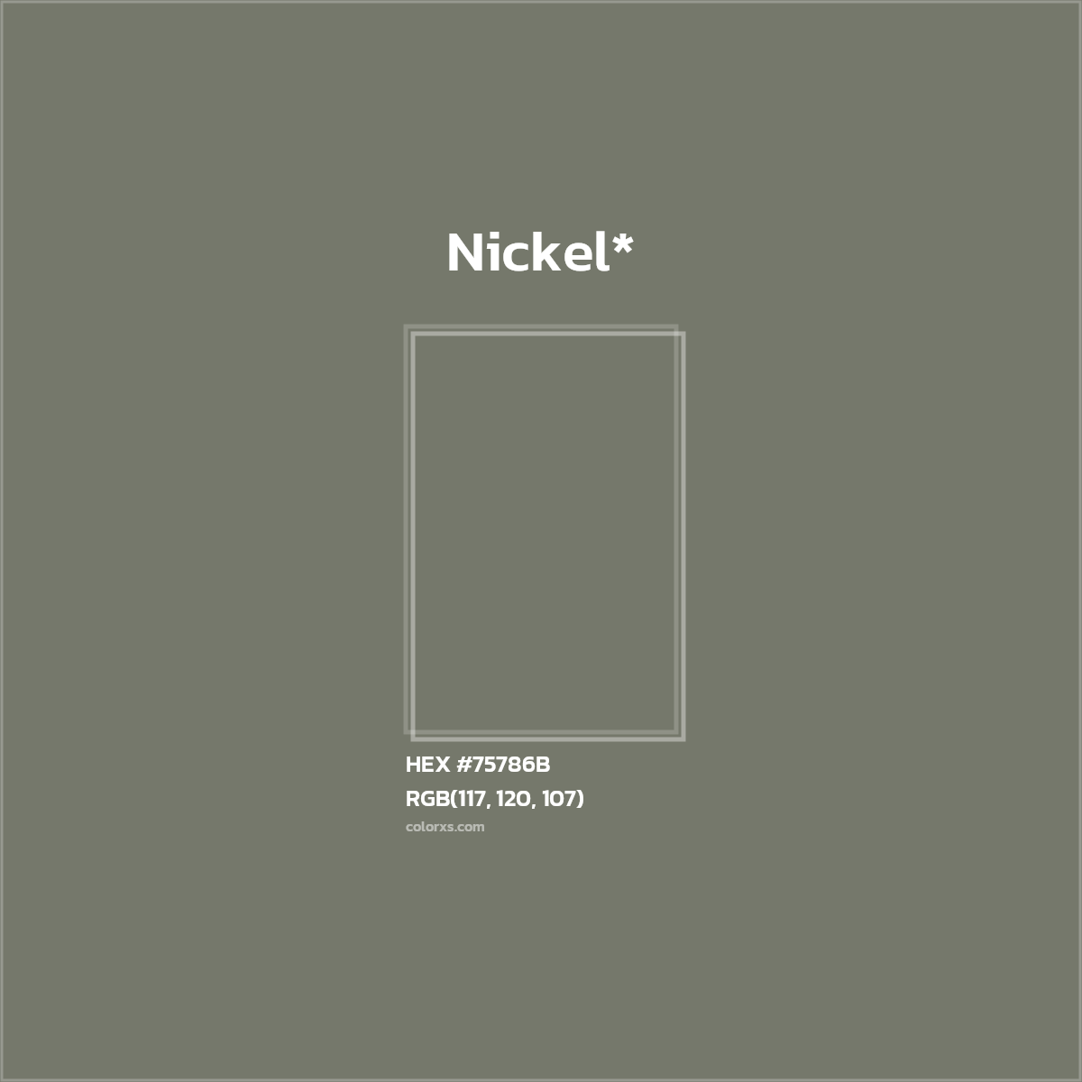 HEX #75786B Color Name, Color Code, Palettes, Similar Paints, Images