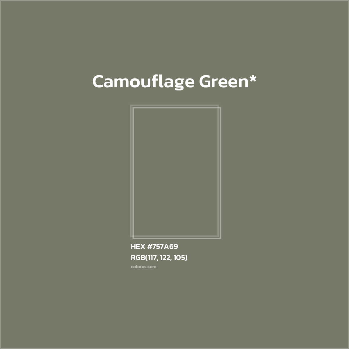 HEX #757A69 Color Name, Color Code, Palettes, Similar Paints, Images