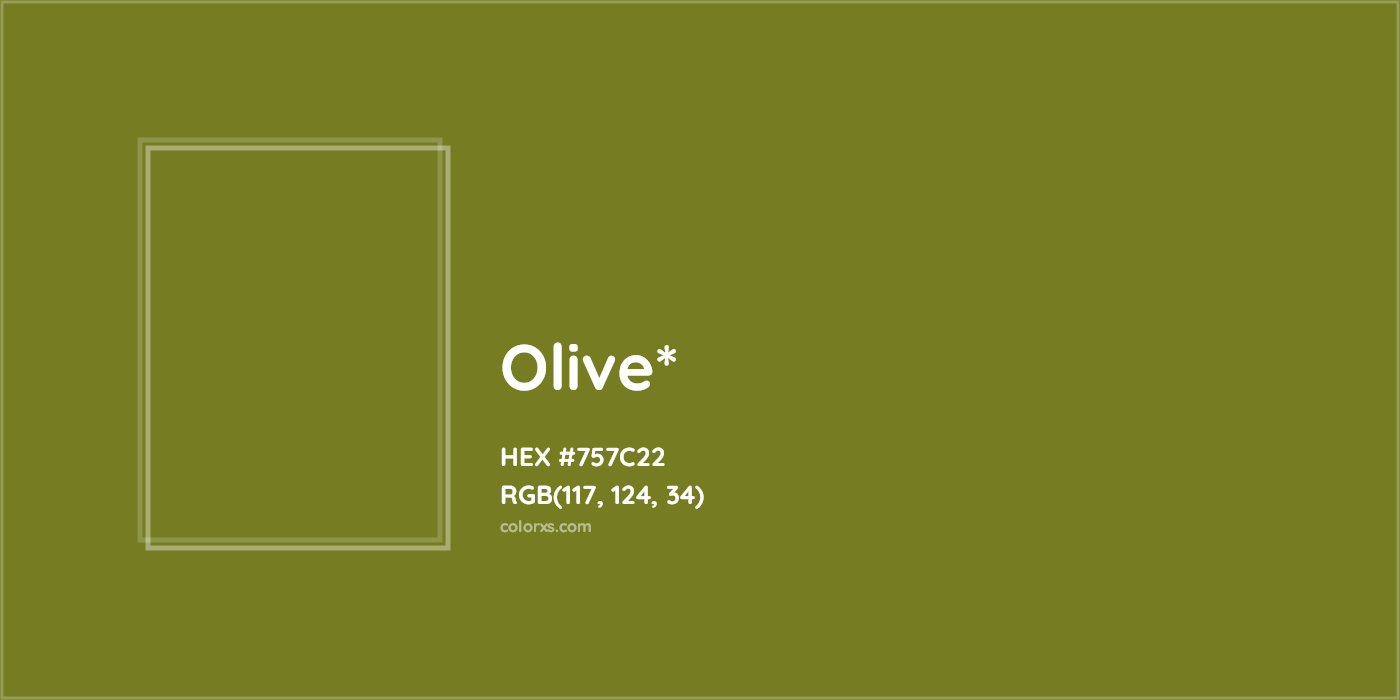 HEX #757C22 Color Name, Color Code, Palettes, Similar Paints, Images
