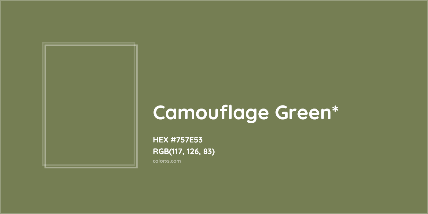 HEX #757E53 Color Name, Color Code, Palettes, Similar Paints, Images