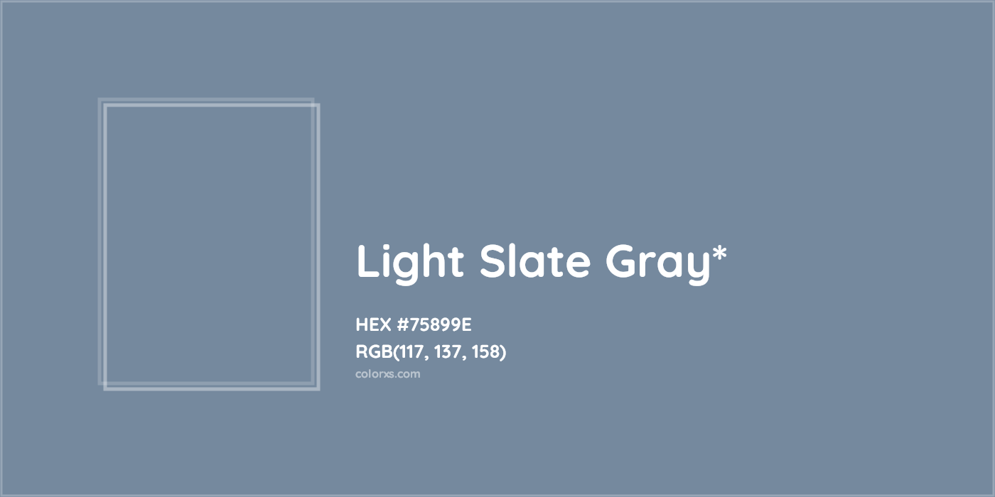 HEX #75899E Color Name, Color Code, Palettes, Similar Paints, Images