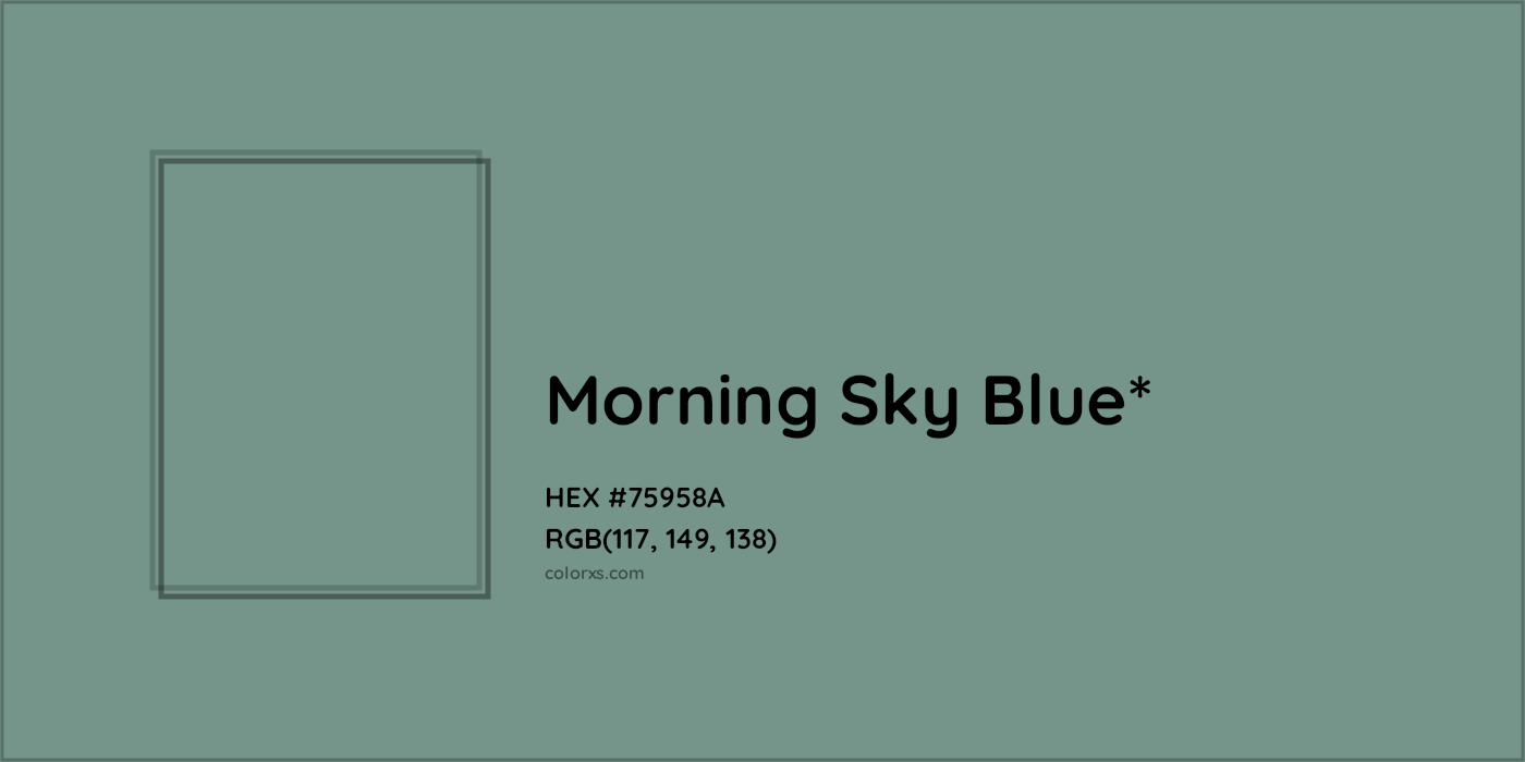 HEX #75958A Color Name, Color Code, Palettes, Similar Paints, Images