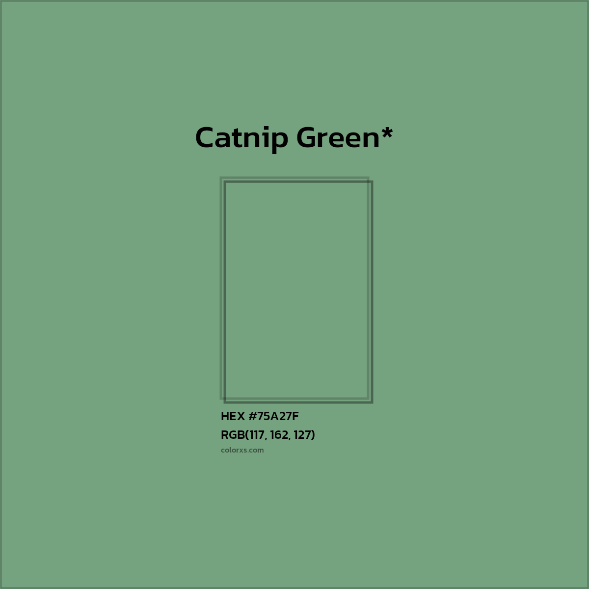 HEX #75A27F Color Name, Color Code, Palettes, Similar Paints, Images