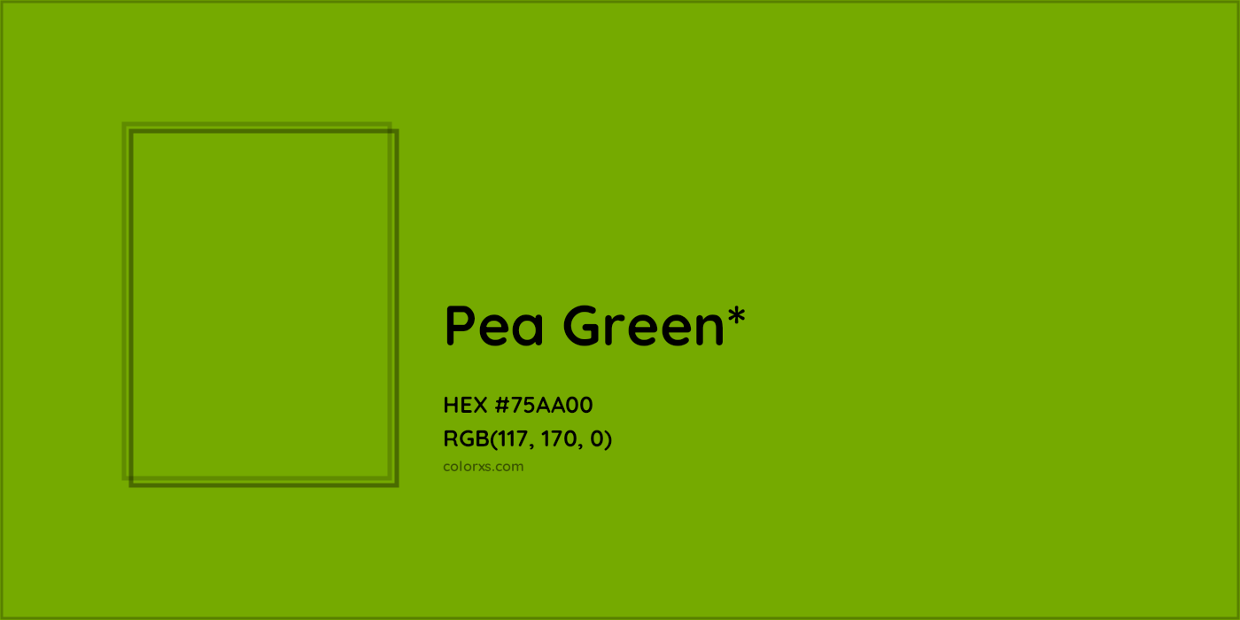 HEX #75AA00 Color Name, Color Code, Palettes, Similar Paints, Images