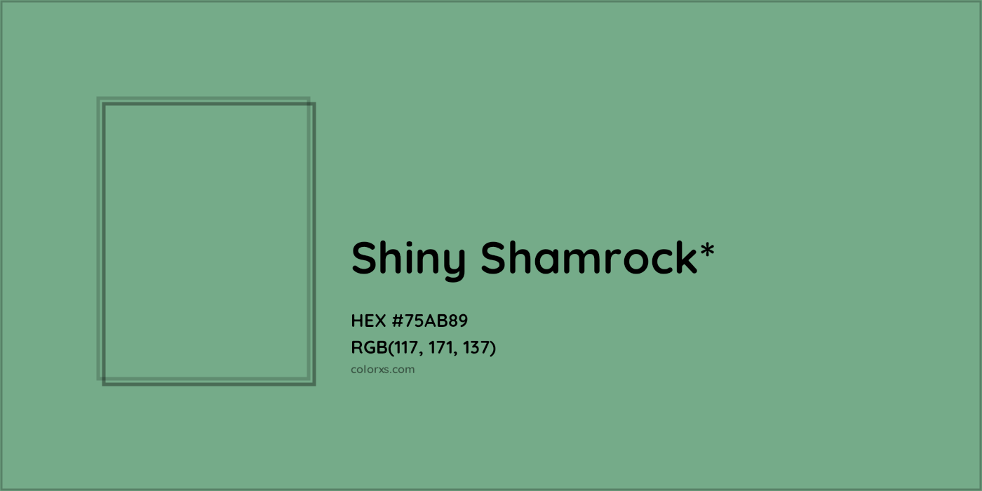 HEX #75AB89 Color Name, Color Code, Palettes, Similar Paints, Images