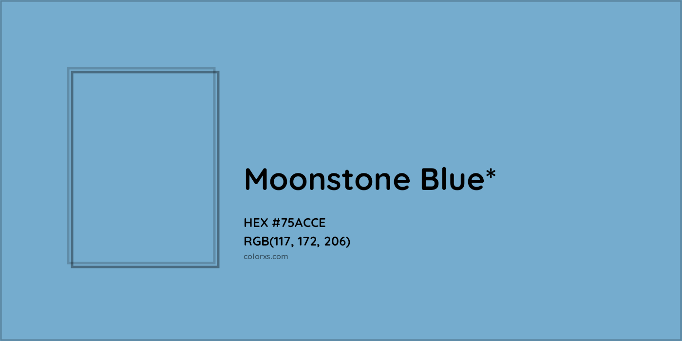 HEX #75ACCE Color Name, Color Code, Palettes, Similar Paints, Images
