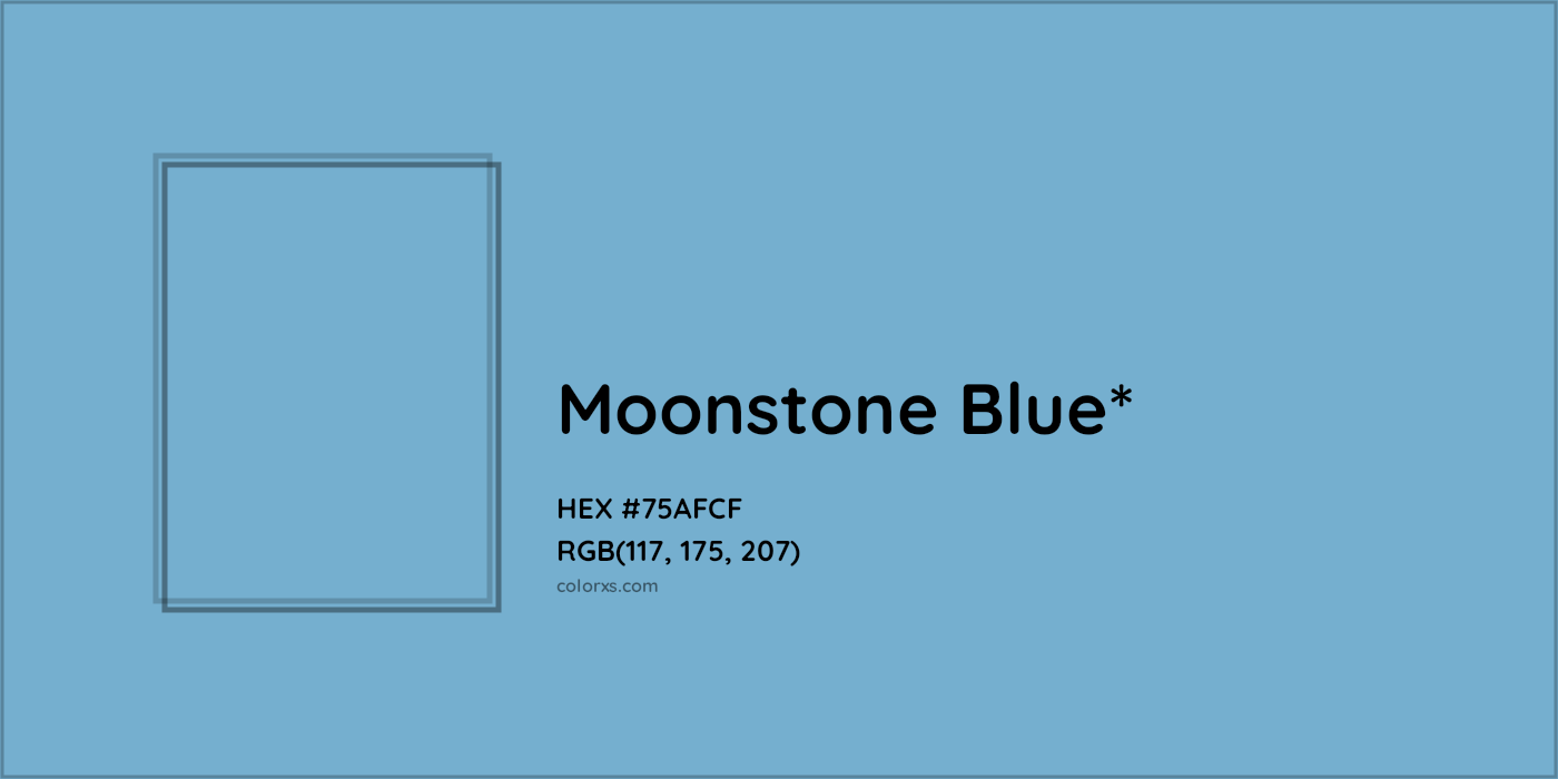HEX #75AFCF Color Name, Color Code, Palettes, Similar Paints, Images