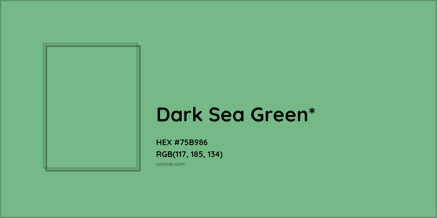 HEX #75B986 Color Name, Color Code, Palettes, Similar Paints, Images