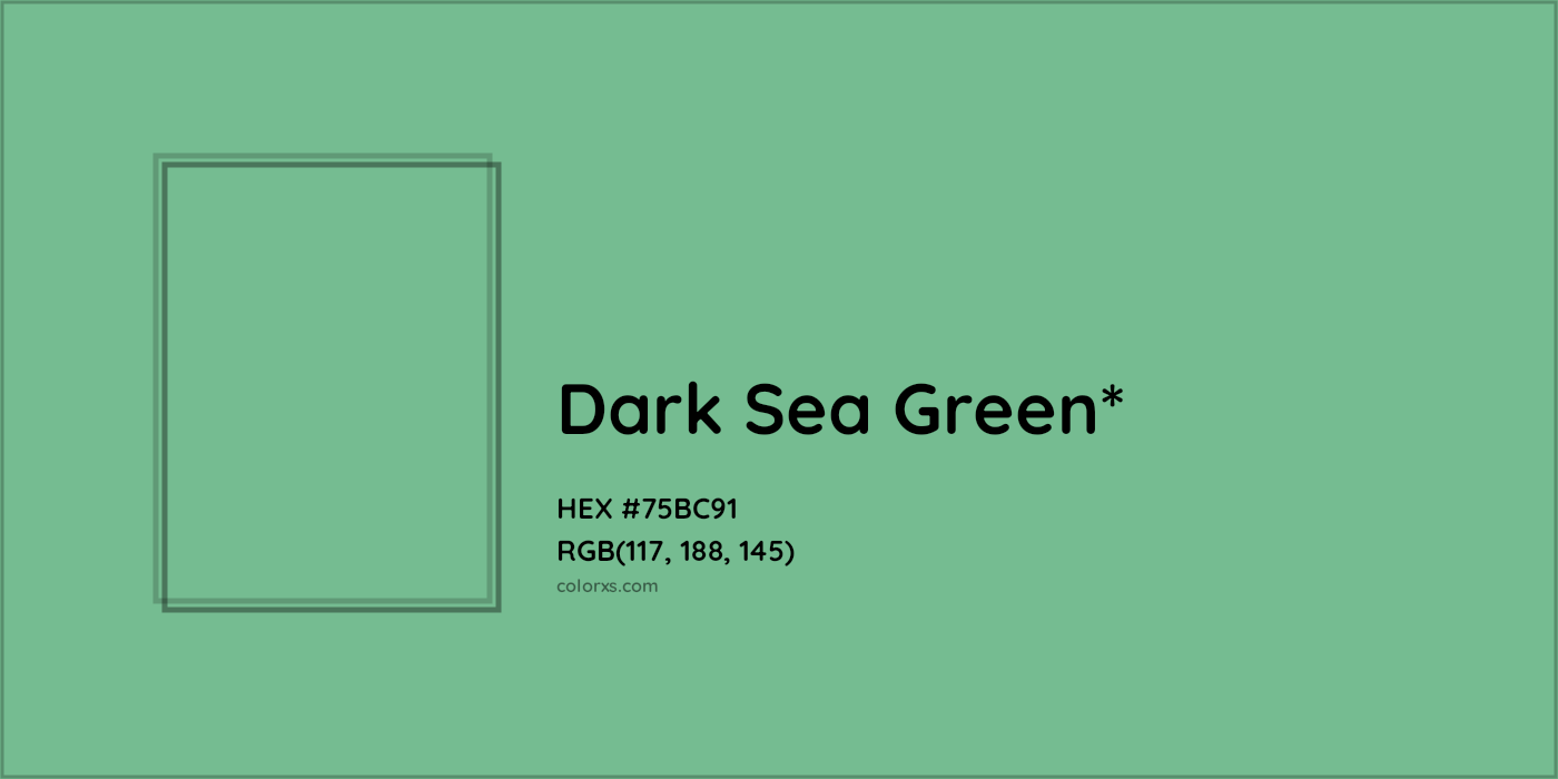 HEX #75BC91 Color Name, Color Code, Palettes, Similar Paints, Images
