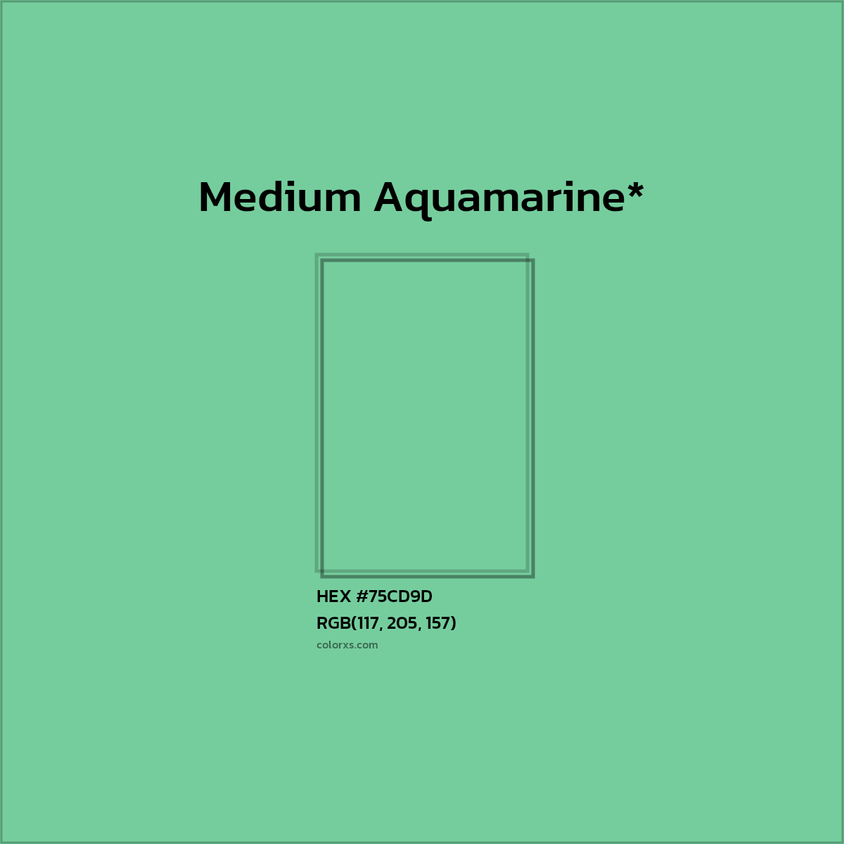 HEX #75CD9D Color Name, Color Code, Palettes, Similar Paints, Images