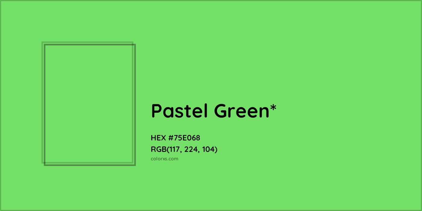 HEX #75E068 Color Name, Color Code, Palettes, Similar Paints, Images