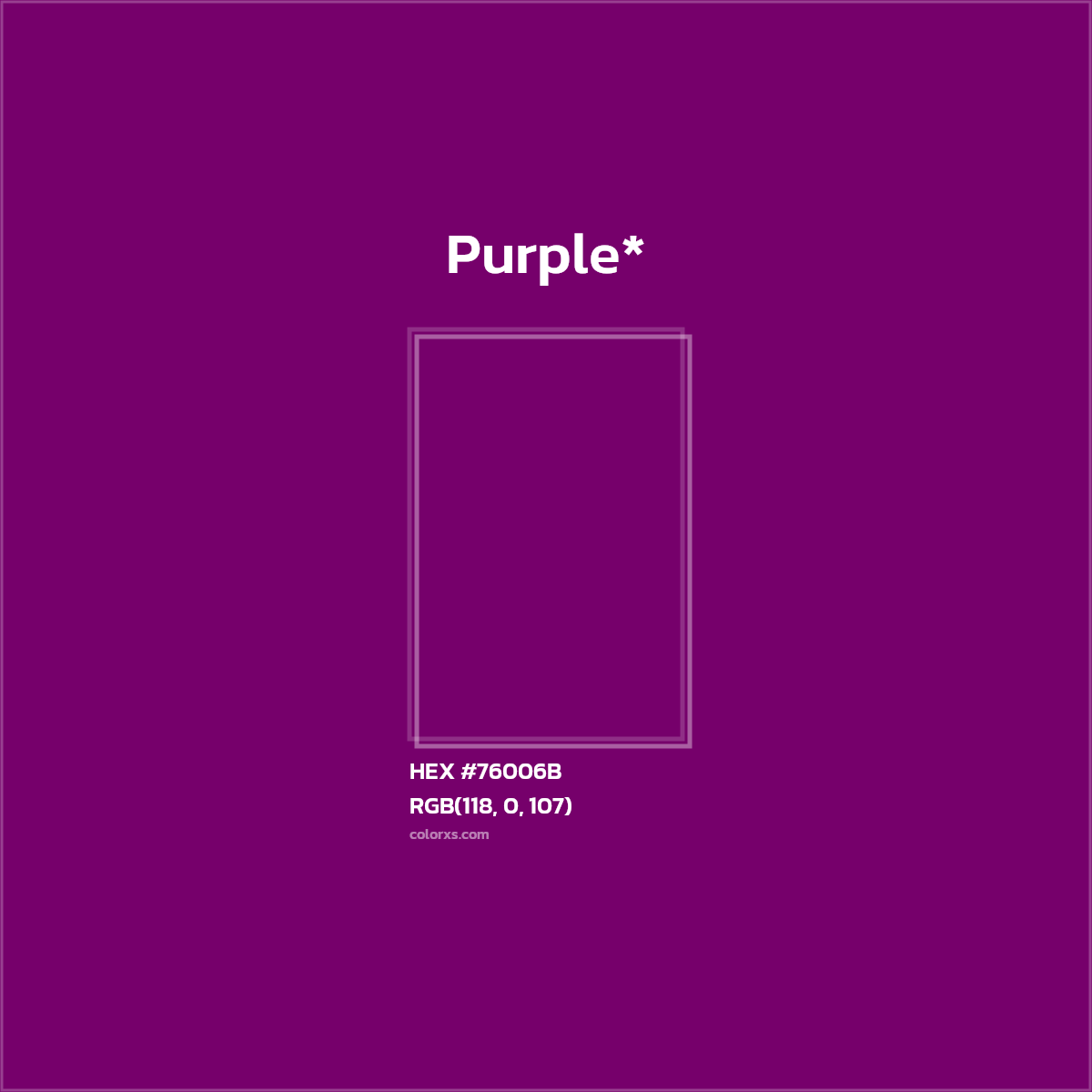 HEX #76006B Color Name, Color Code, Palettes, Similar Paints, Images