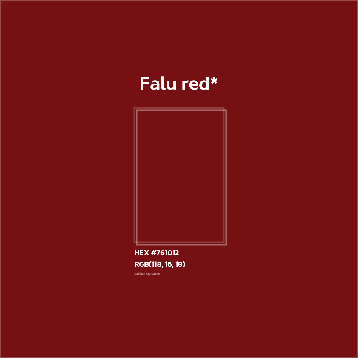 HEX #761012 Color Name, Color Code, Palettes, Similar Paints, Images