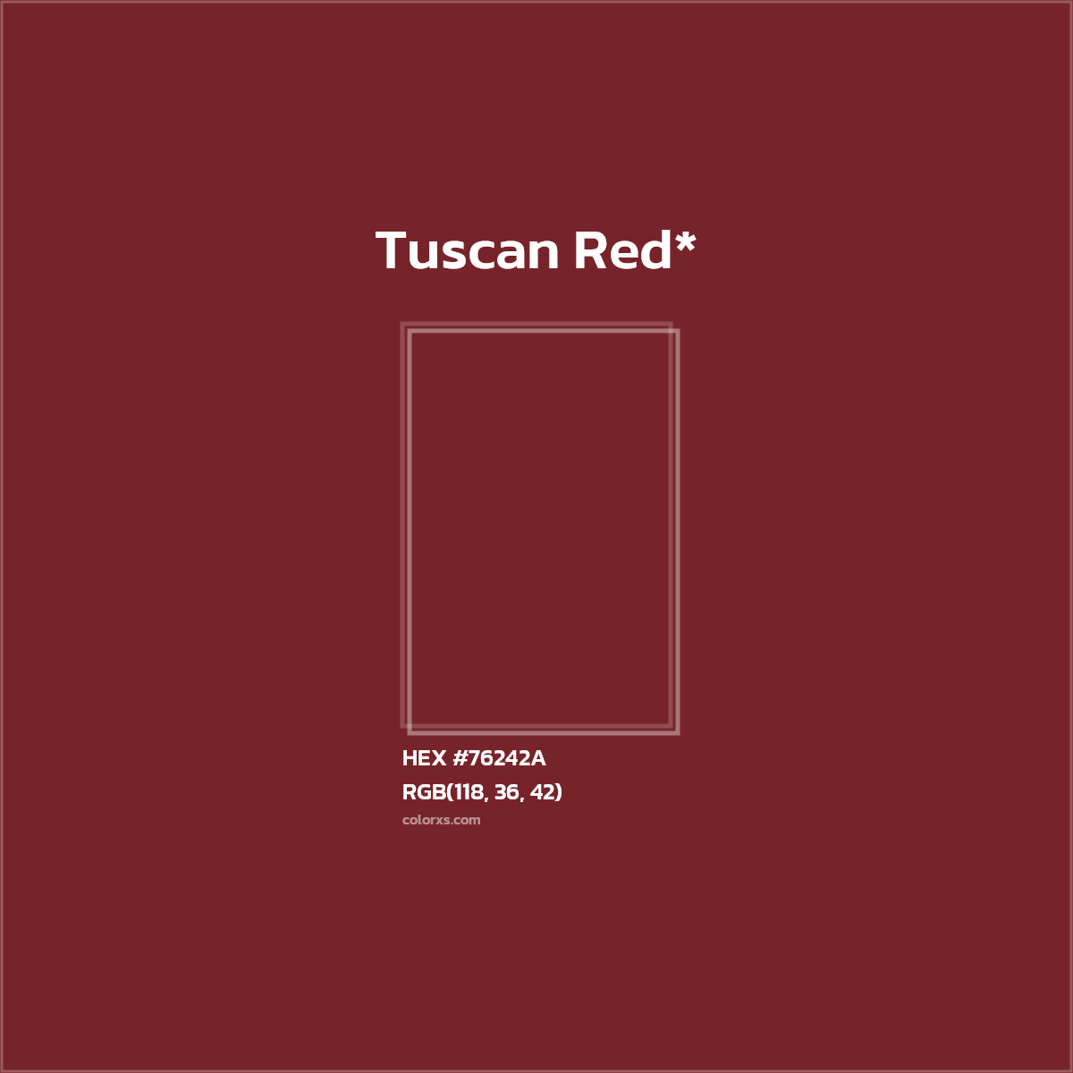 HEX #76242A Color Name, Color Code, Palettes, Similar Paints, Images