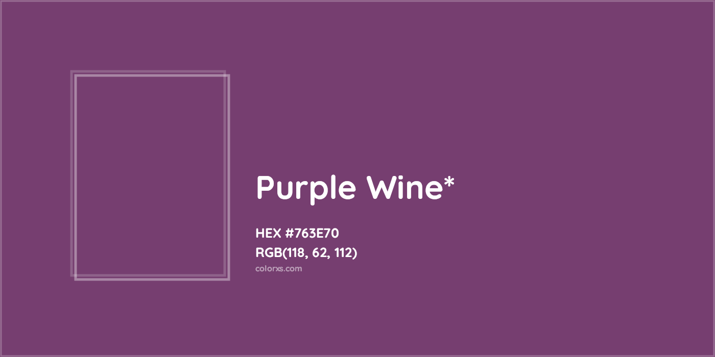 HEX #763E70 Color Name, Color Code, Palettes, Similar Paints, Images